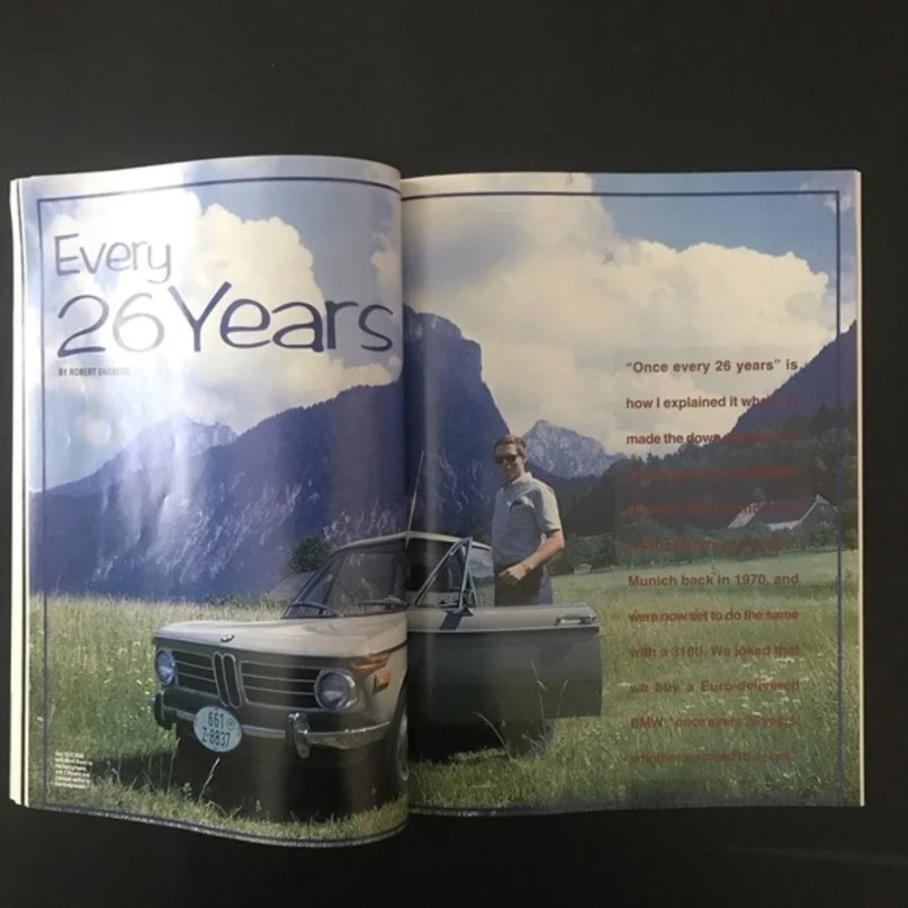 Roundel Magazine BMW Car Club of America Nov 1997 Vol 28(11) Frankfurt Auto Show